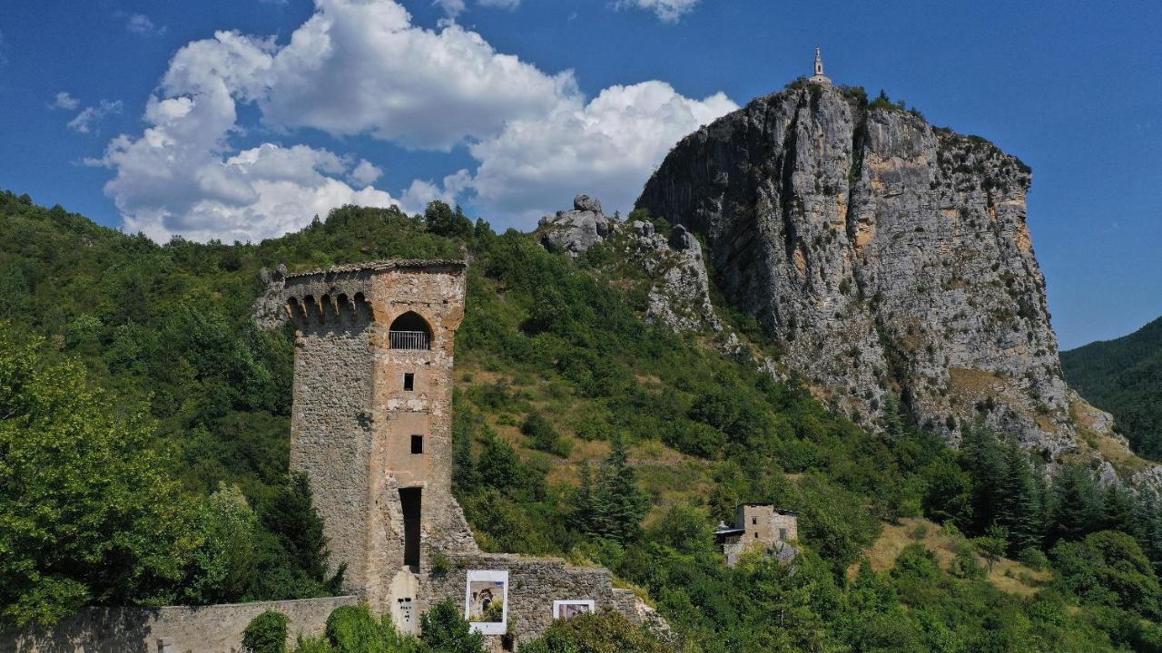 Camping Panoramique Du Verdon Castellane Exteriör bild