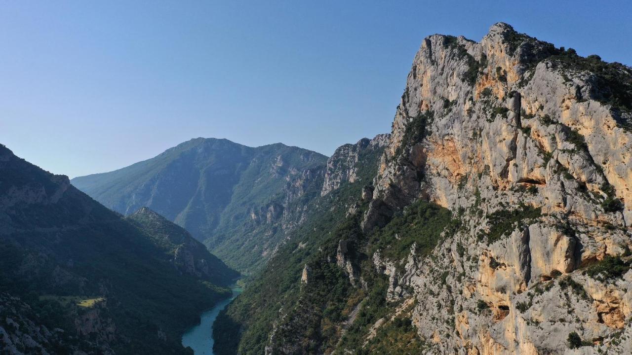 Camping Panoramique Du Verdon Castellane Exteriör bild