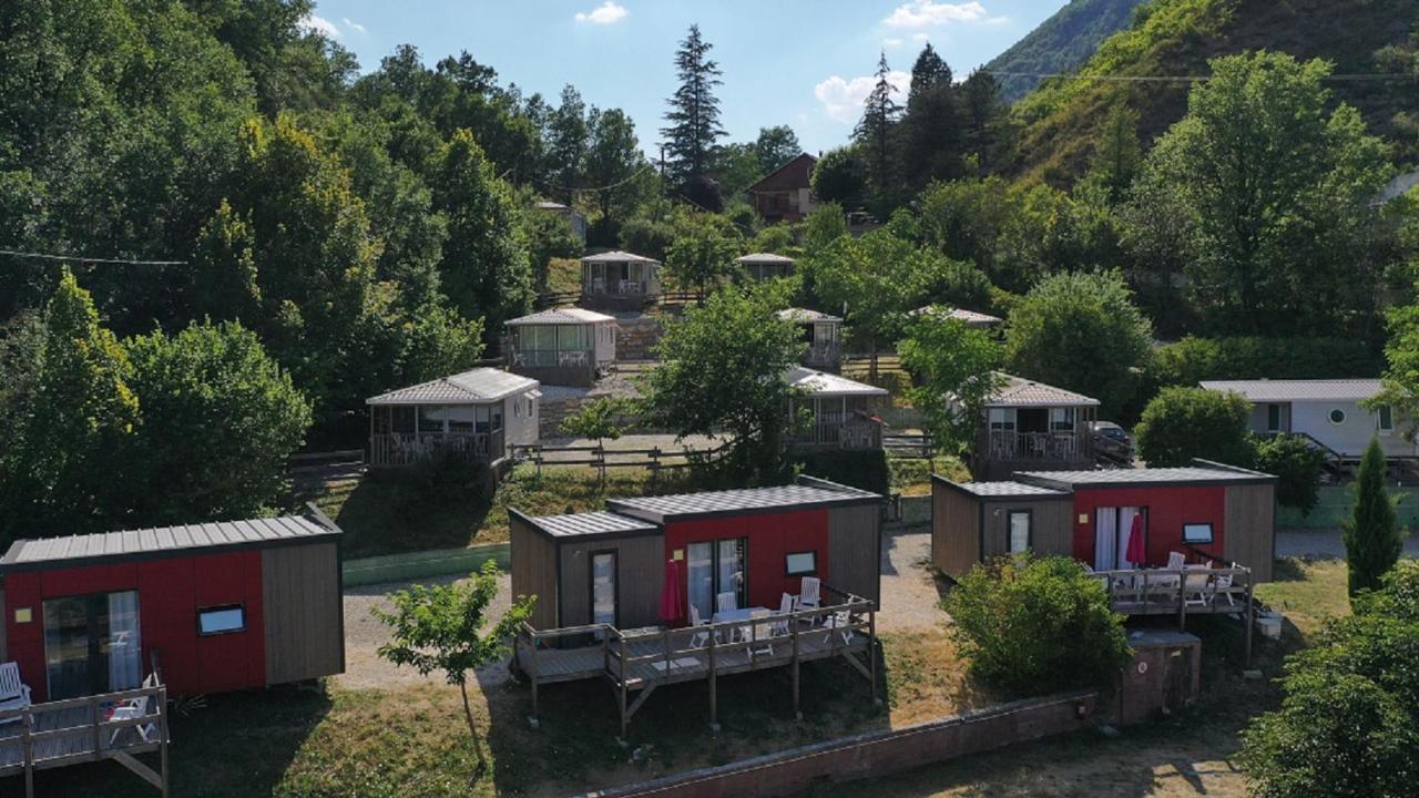 Camping Panoramique Du Verdon Castellane Exteriör bild
