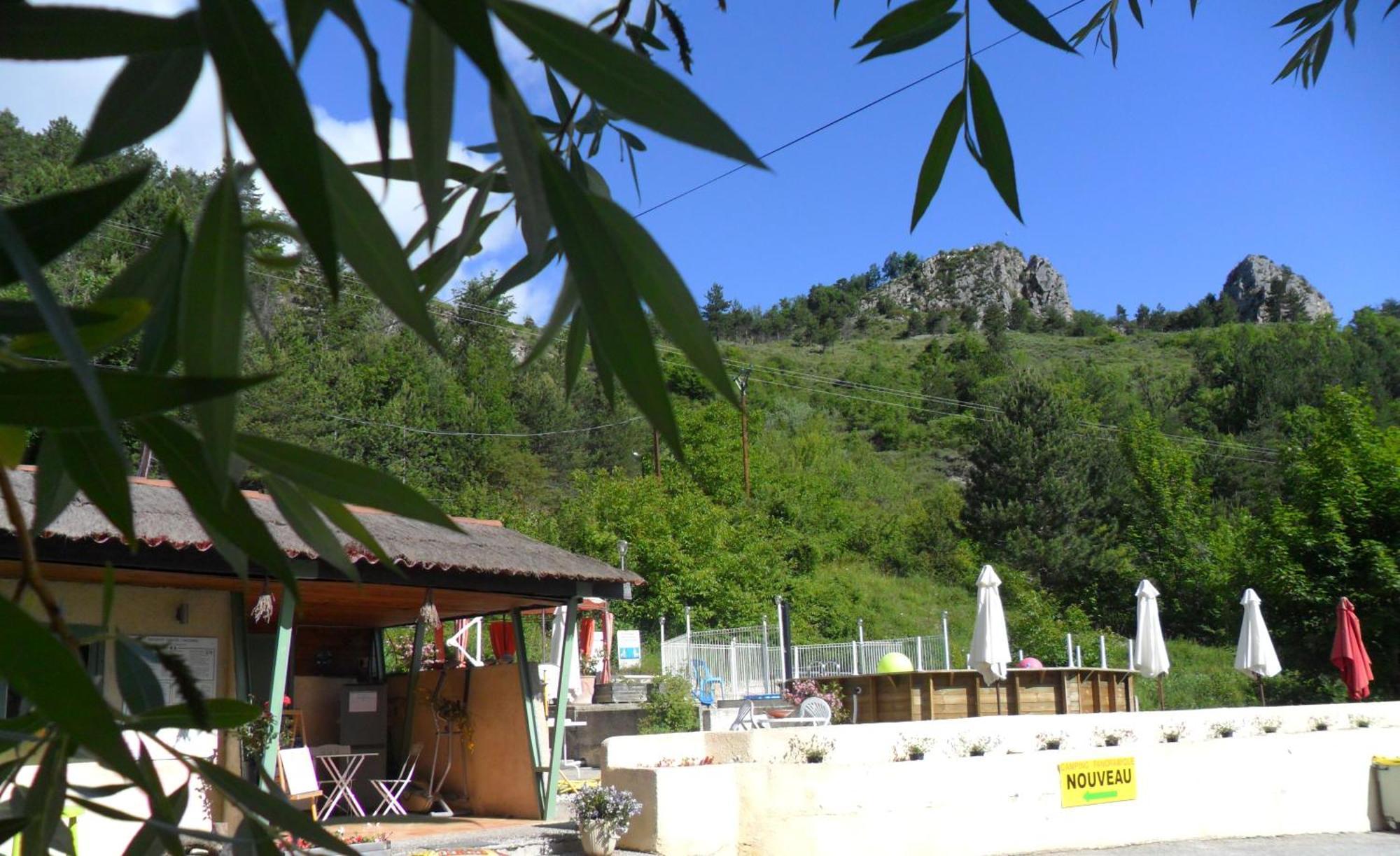 Camping Panoramique Du Verdon Castellane Exteriör bild