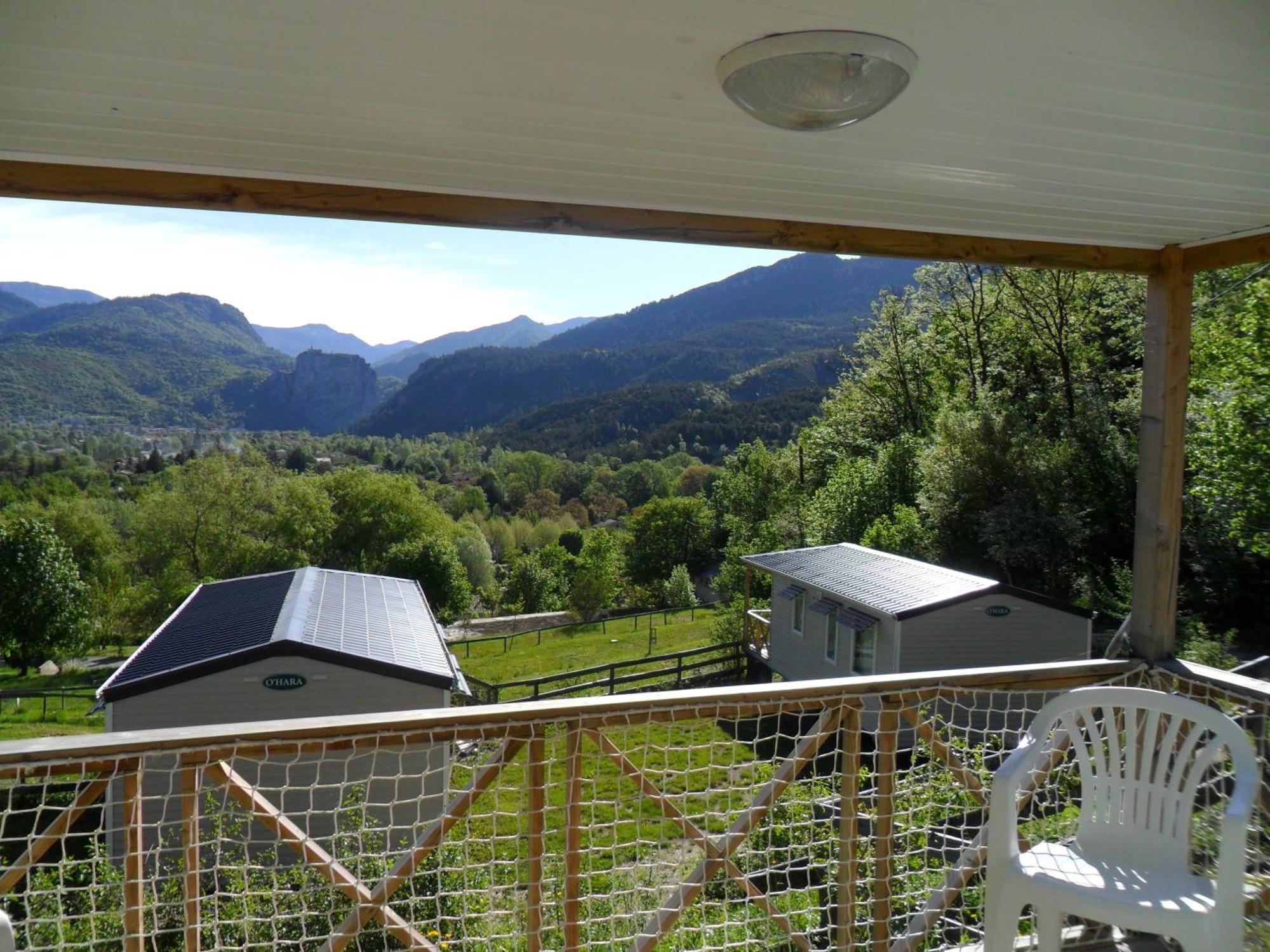 Camping Panoramique Du Verdon Castellane Exteriör bild
