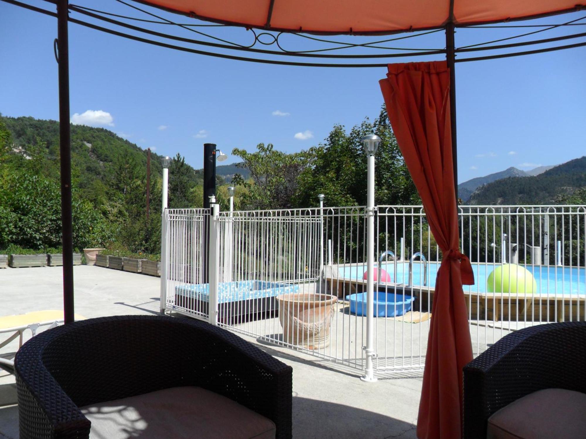 Camping Panoramique Du Verdon Castellane Exteriör bild
