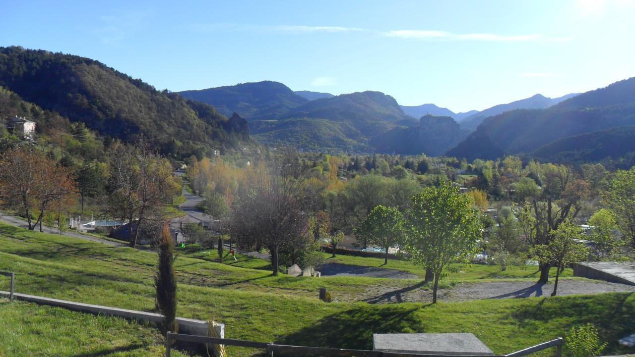 Camping Panoramique Du Verdon Castellane Exteriör bild