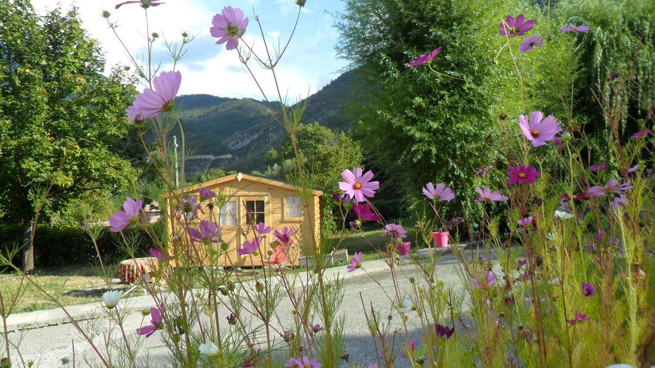 Camping Panoramique Du Verdon Castellane Exteriör bild